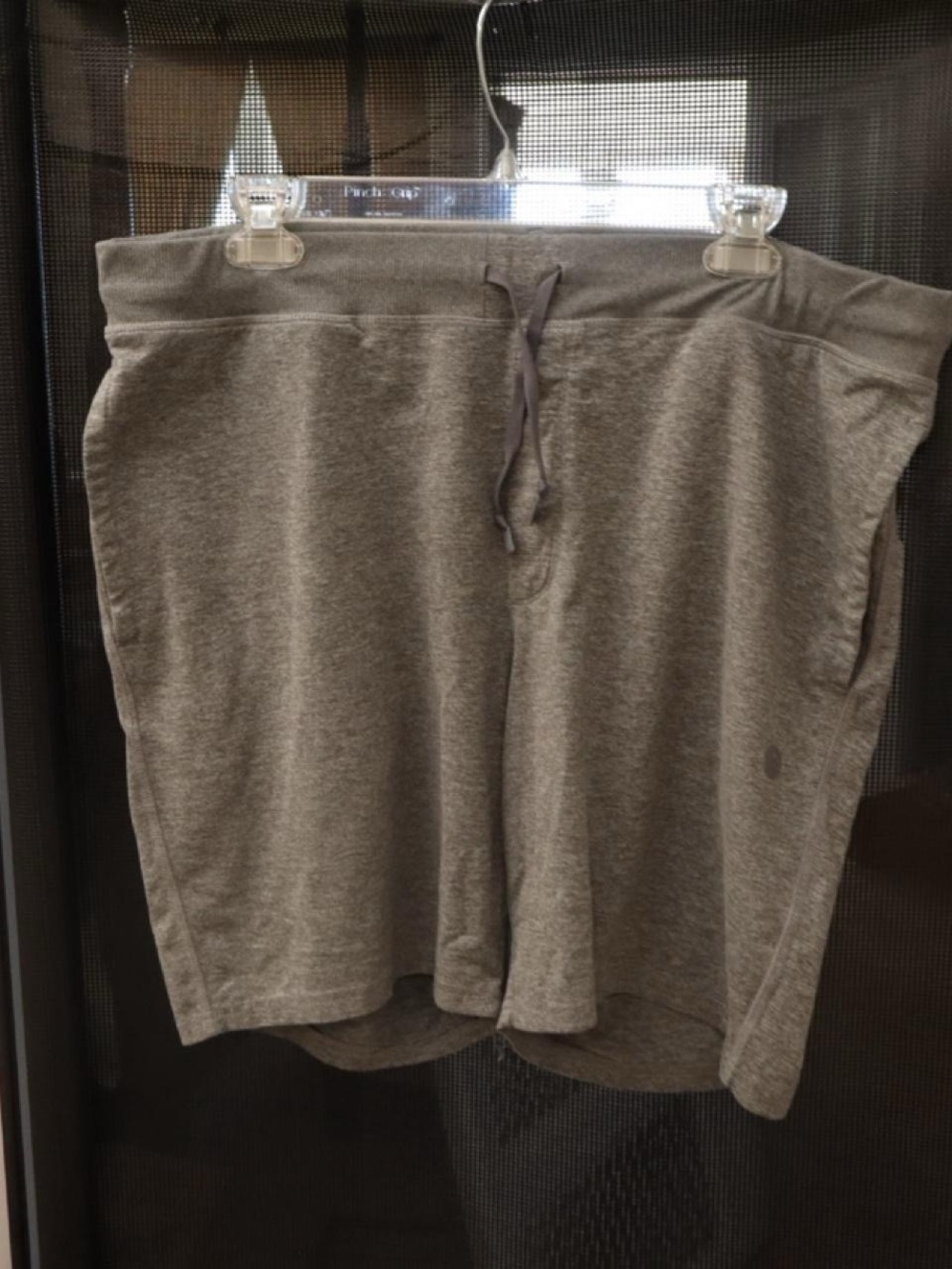 L.L. Bean Men's Heather Gray Athletic Drawstring Shorts